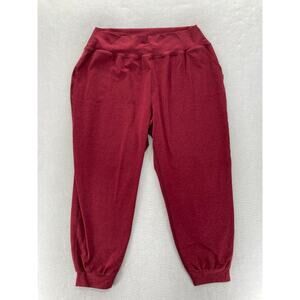 Beyond Yoga Red Track Pants